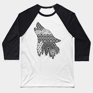 Wolf Baseball T-Shirt